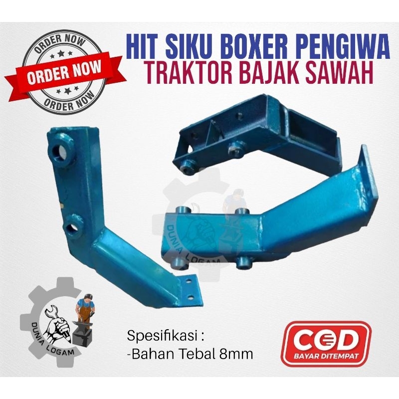 Jual Hitch Hit Boxer Pengiwo Siku Bengkok Pengiwa Singkal Traktor Quick