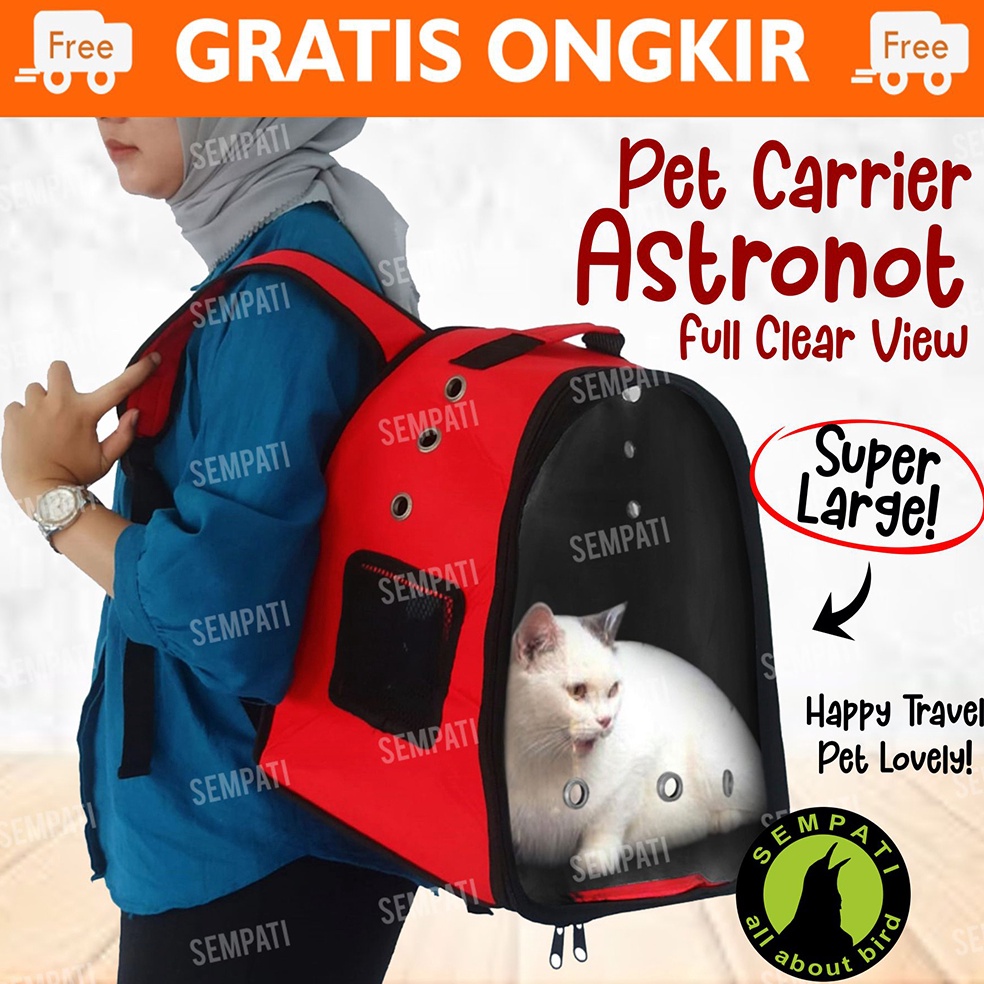 Jual Keren Guys Tas Kucing Astronot Tas Ransel Gendong Kucing Kelinci