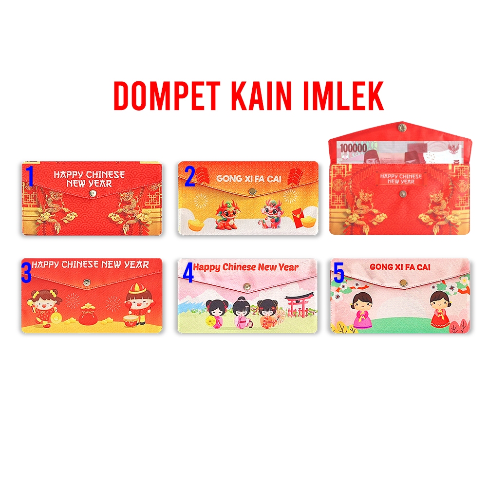 Jual Dompet Klip Imlek Bisa Untuk Uang Kertas Tanpa Dilipat Dompet