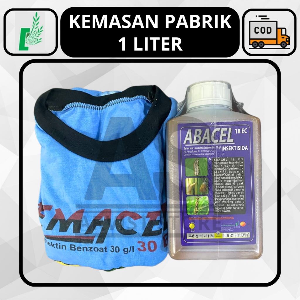 Jual Insektisida Abacel Ec Liter Pengendali Hama Trip Trips Ulat