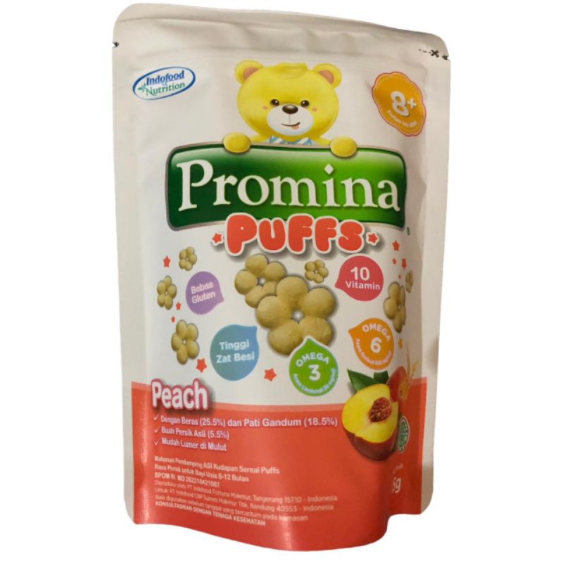 Jual Promina Puffs Peach 15Gr X 1pcs Shopee Indonesia