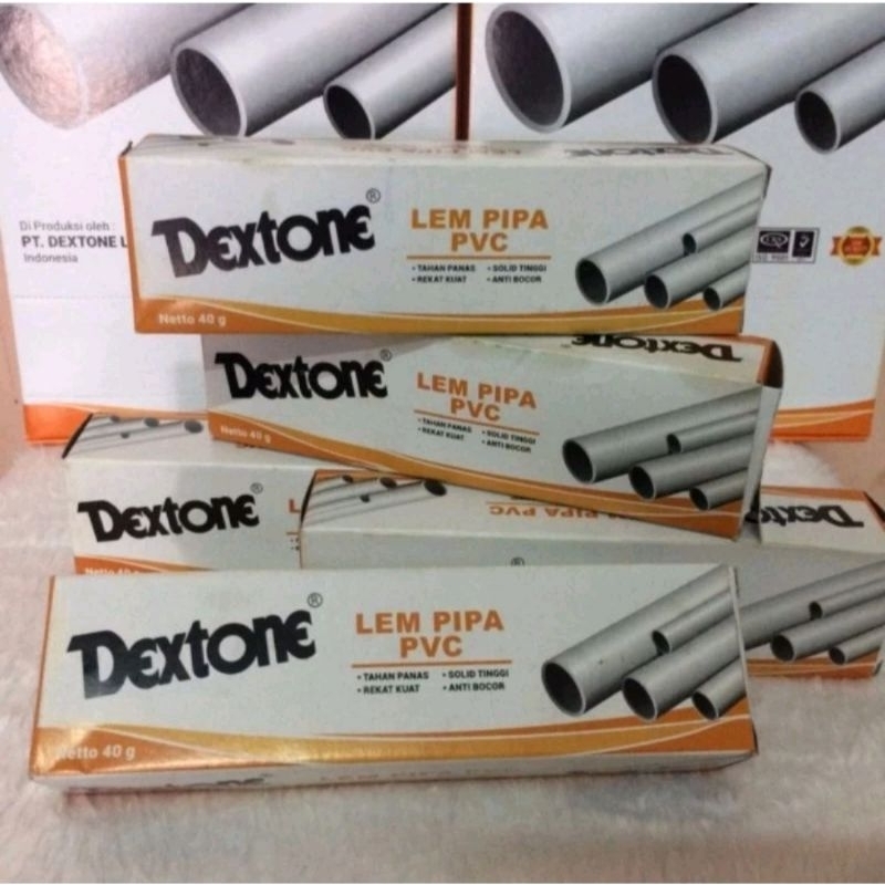 Jual Lem Pipa Pvc Lem Pipa Dextone Odol 40gr Shopee Indonesia