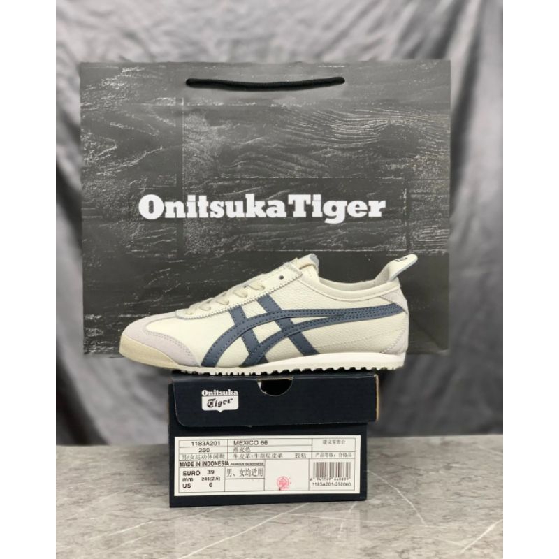 Jual Onitsuka Tiger Mexico Original Cream Carbon Oat Meal Unisex