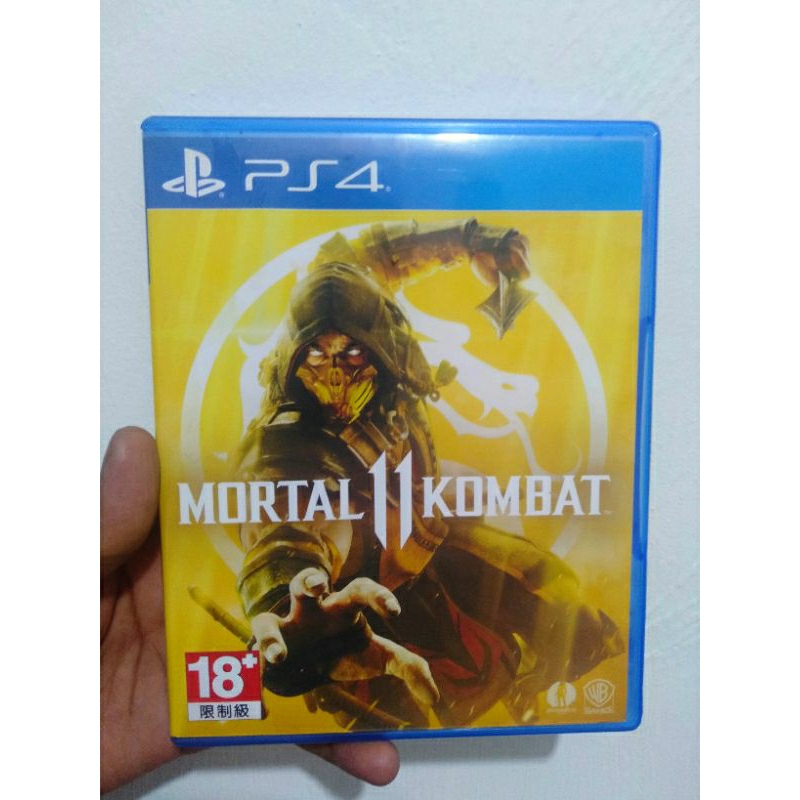 Jual Kaset Fisik Bd Ps4 Mortal Kombat 11 Bekas Second Mulus Murah