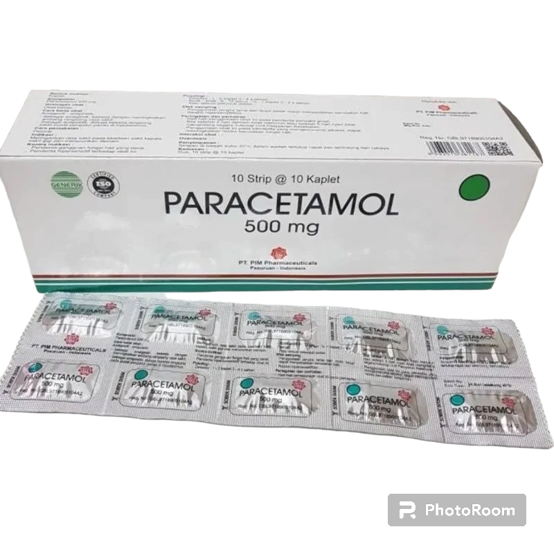 Jual Original Paracetamol Mg Per Strip Isi Tablet Shopee Indonesia