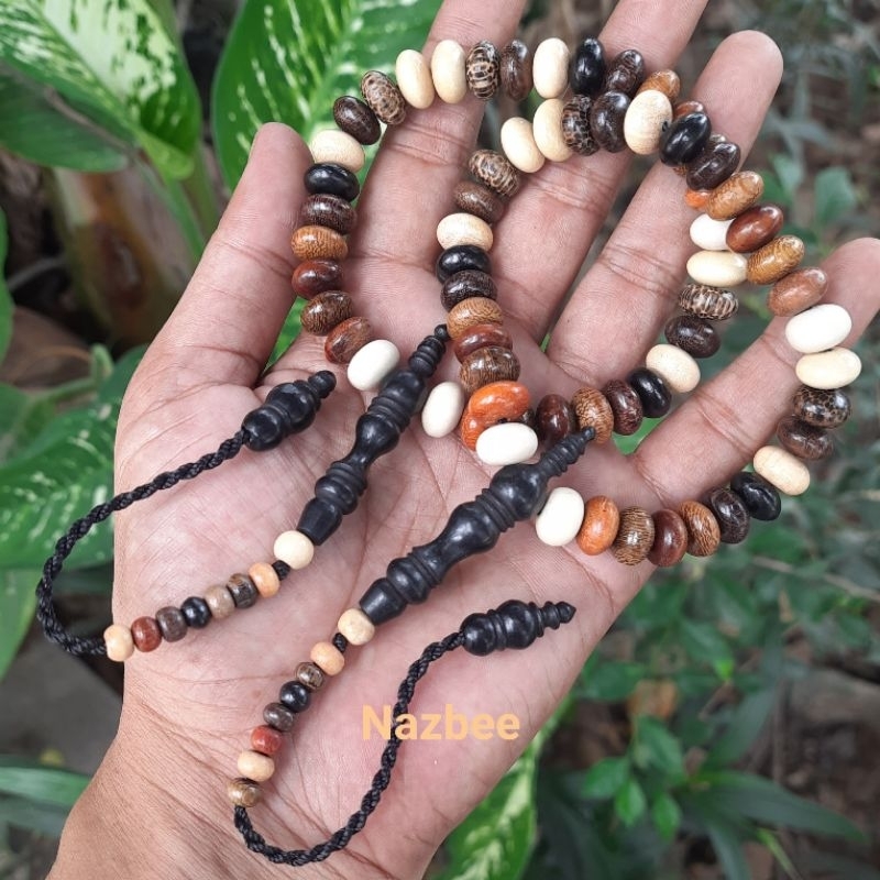 Jual Tasbih Kombinasi Jenis Kayu Bertuah Nusantara Shopee Indonesia