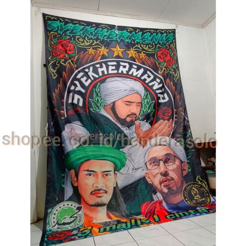 Jual Promo Meledak Bendera Full Printing Syekhermania Shopee