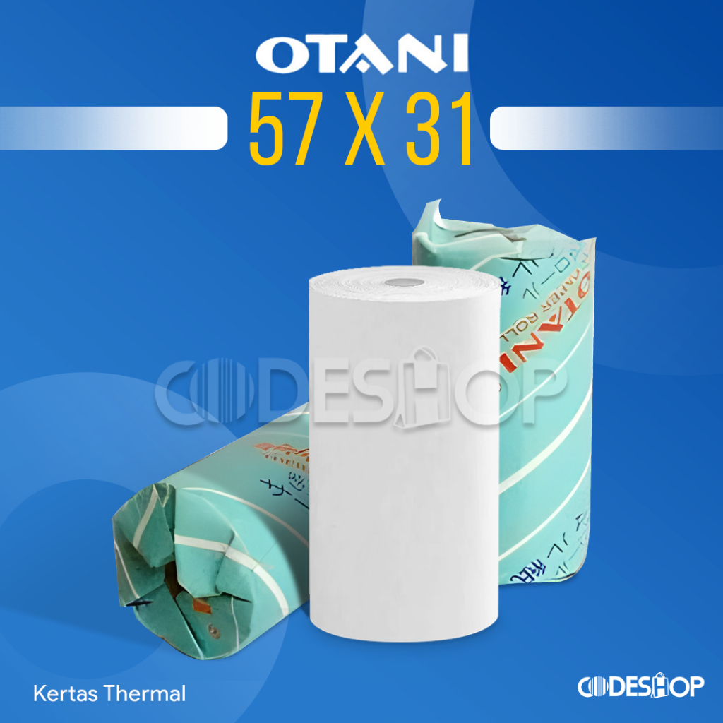 Jual Kertas Thermal Otani 57X30 57x31 Paper Printer Struk Kasir