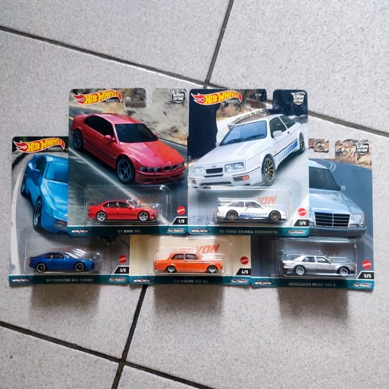 Jual Hot Wheels Premium Canyon Warriors Dash Car Culture Set Shopee