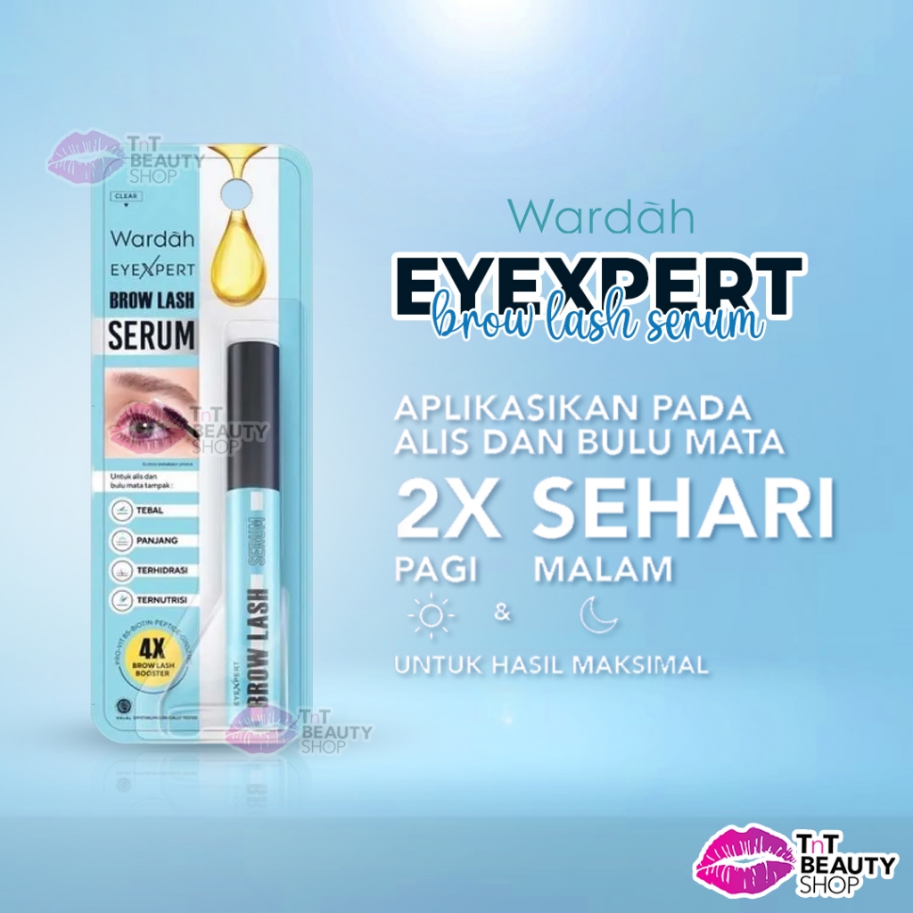 Jual Wardah EyeXpert Brow Lash Serum 10ml Serum Alis Bulu Mata