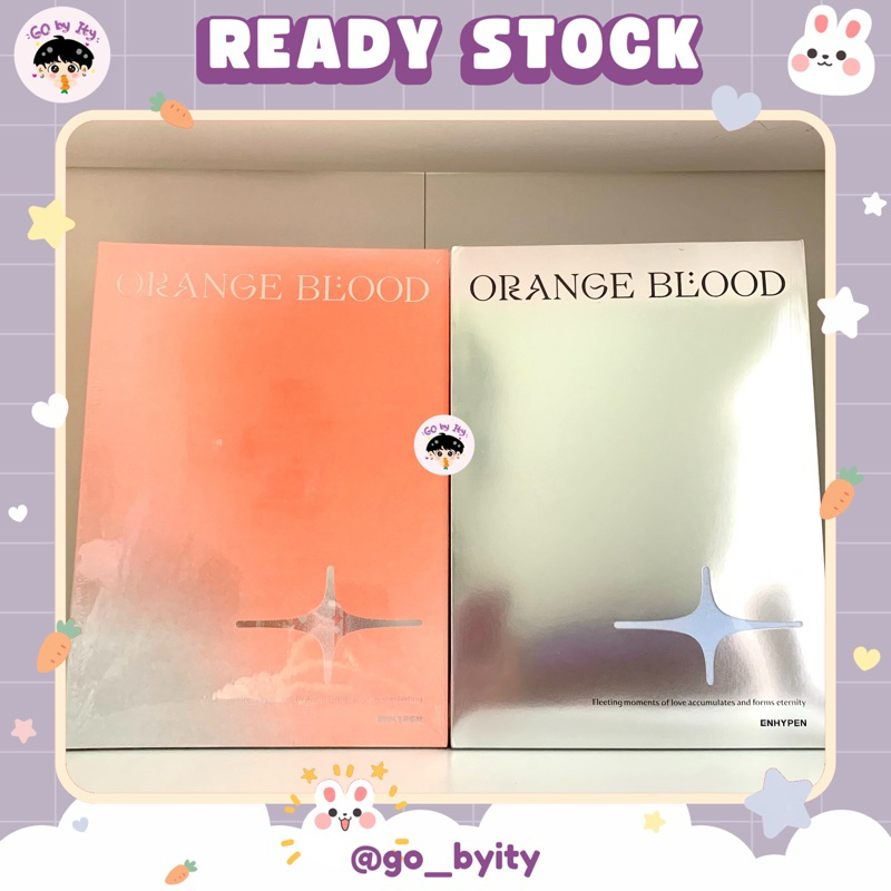 Jual READY STOCK ENHYPEN Orange Blood Album Sealed Kalpa Ksana