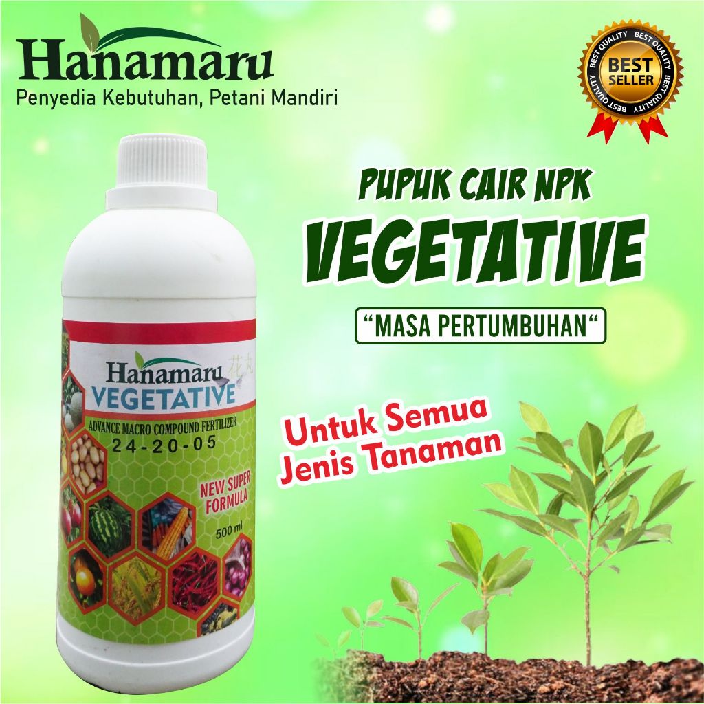 Jual Pupuk Hanamaru Vegetatif Untuk Semua Jenis Tanaman Shopee