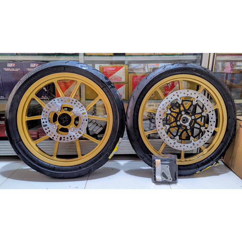 Jual Paket Velg Ninja Ss Ninja R Tinggal Pasang Saja Velg Power Gp