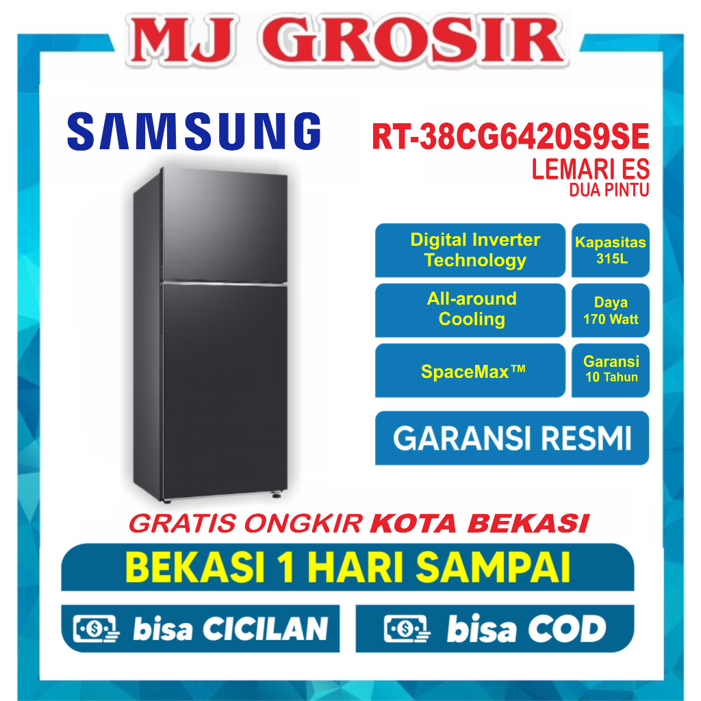 Jual Kulkas Samsung Rt K Js Rt Cg S Se Lemari Es Pintu