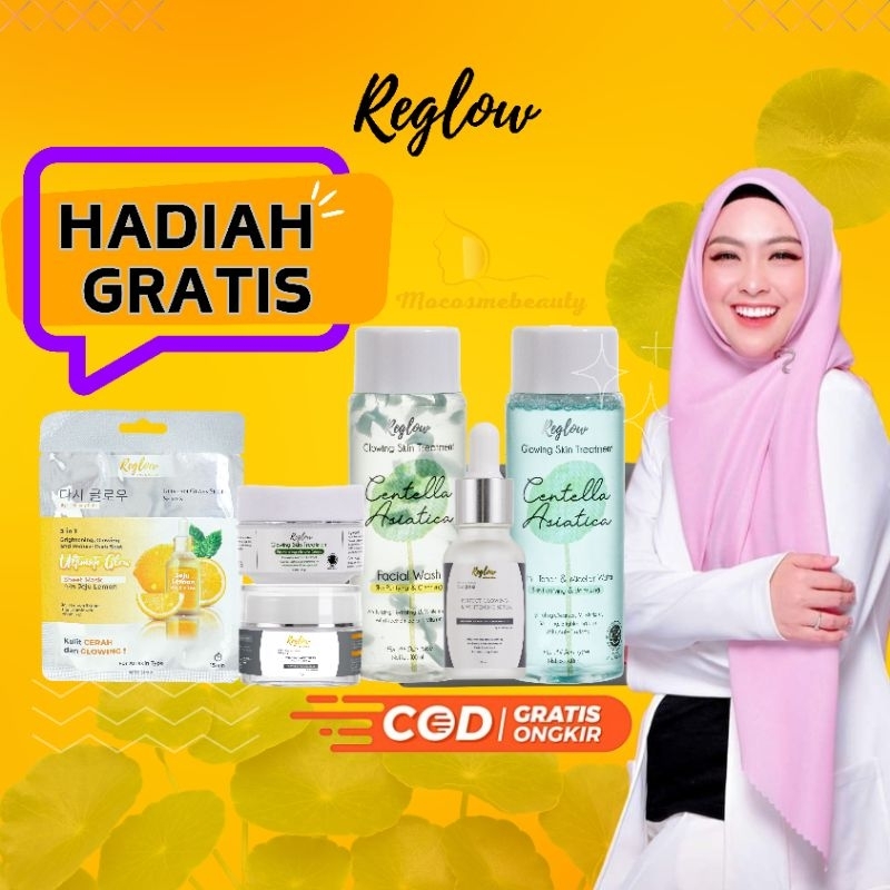 Jual Reglow Skincare Original Dr Shindy Putri Paket Lengkap Night