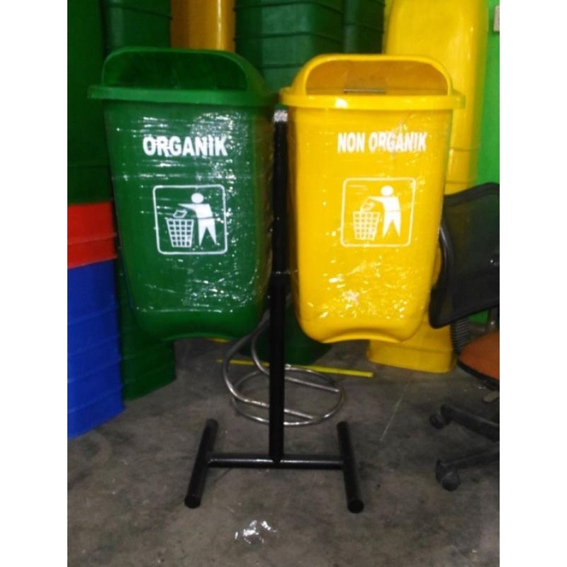 Jual Tempat Sampah Fiberglass Oval In Kapasitas Liter Shopee