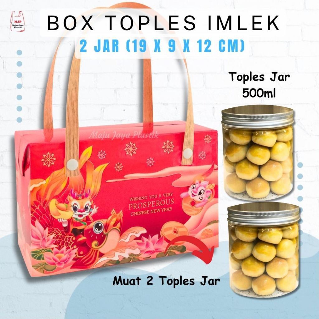 Jual Dus Mooncake Toples Imlek Cny Hampers Muat Dan Toples Kue