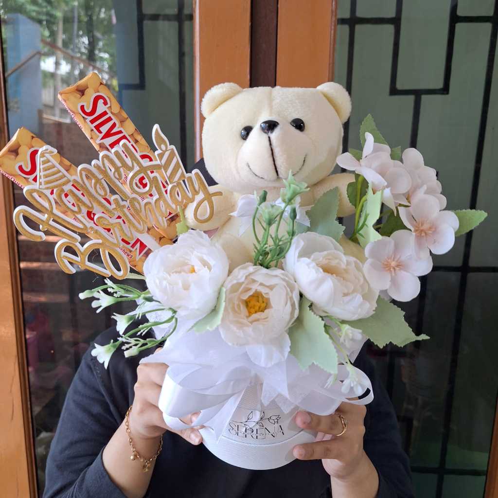 Jual Buket Bunga Boneka Bloombox Edisi Ulang Tahun Shopee Indonesia