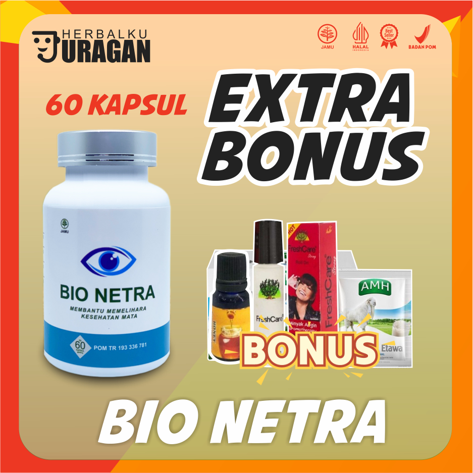 Jual Bionetra Bio Netra Obat Mata Minus Katarak Original Bpom Asli