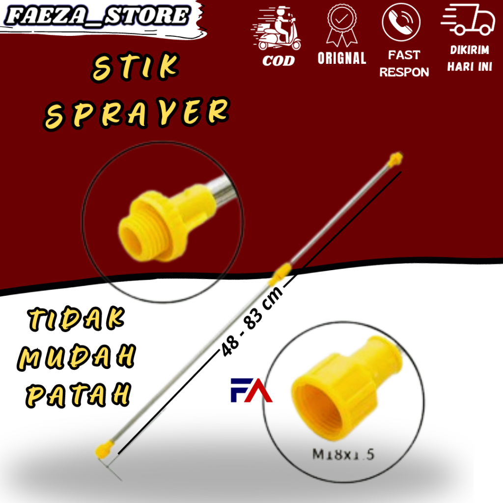 Jual Stick Stik Sprayer Elektrik Dan Manual Meter Stick Sprayer