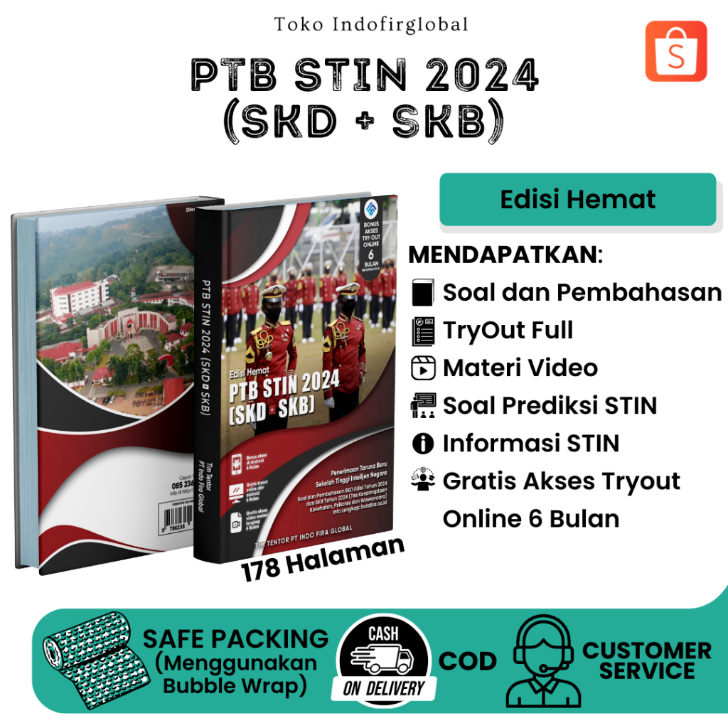 Jual Edisi Terbaru Buku Ptb Stin Skd Skb Edisi Hemat Free