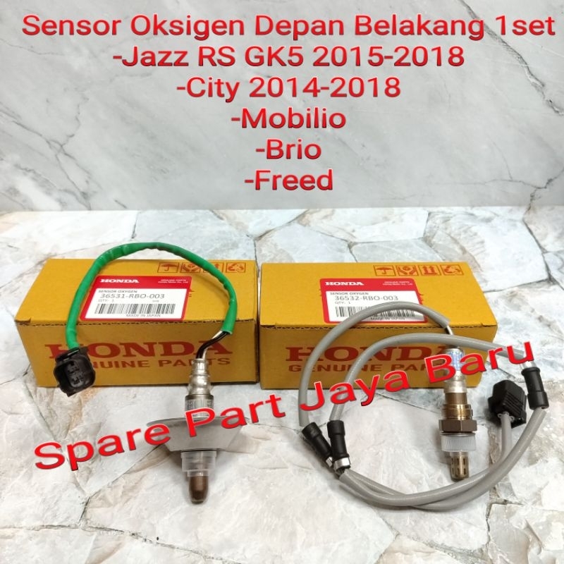 Jual Sensor Oksigen O2 Oxygen Depan Belakang Jazz RS GE8 2008 2013