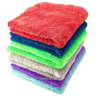 Jual Kain Lap Microfiber Drying Towel Edgeless Coral Fleece 40x40cm