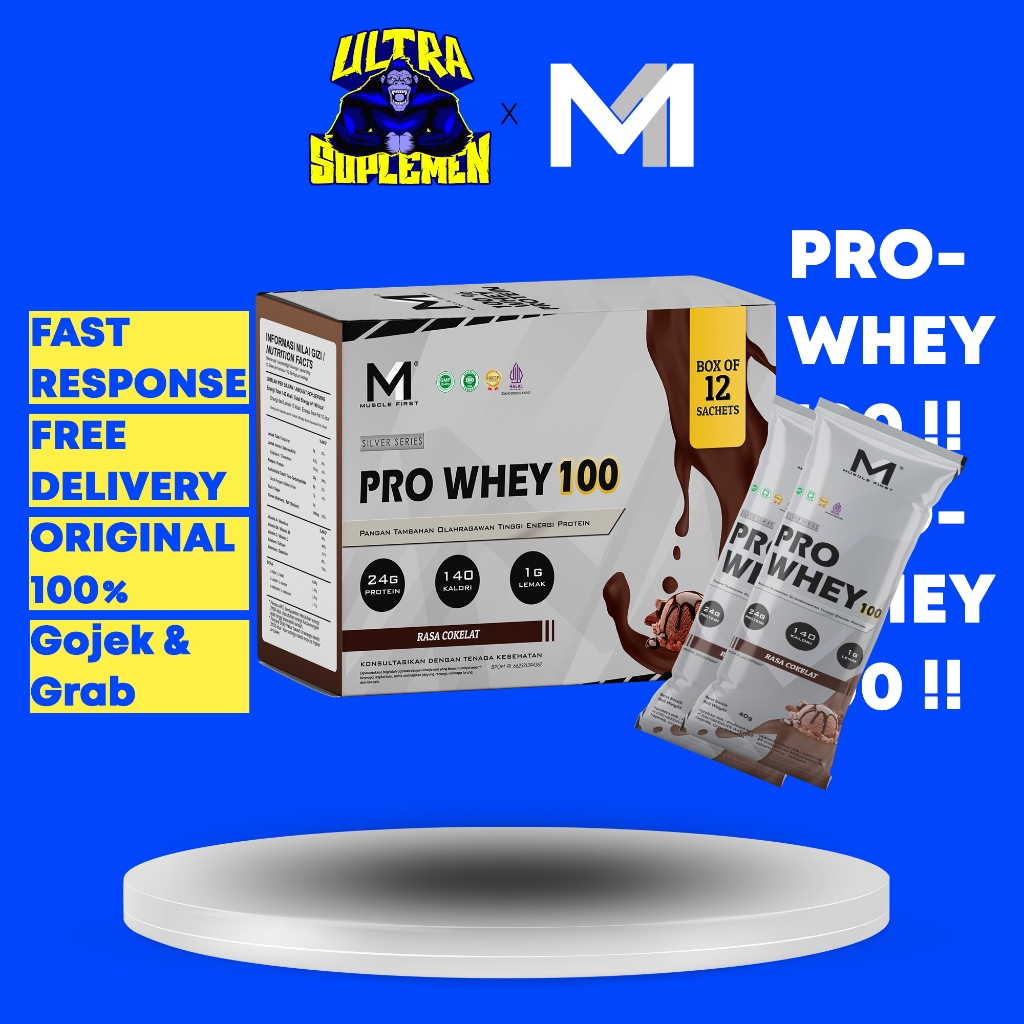 Jual Muscle First Pro Whey Box Protein Shopee Indonesia