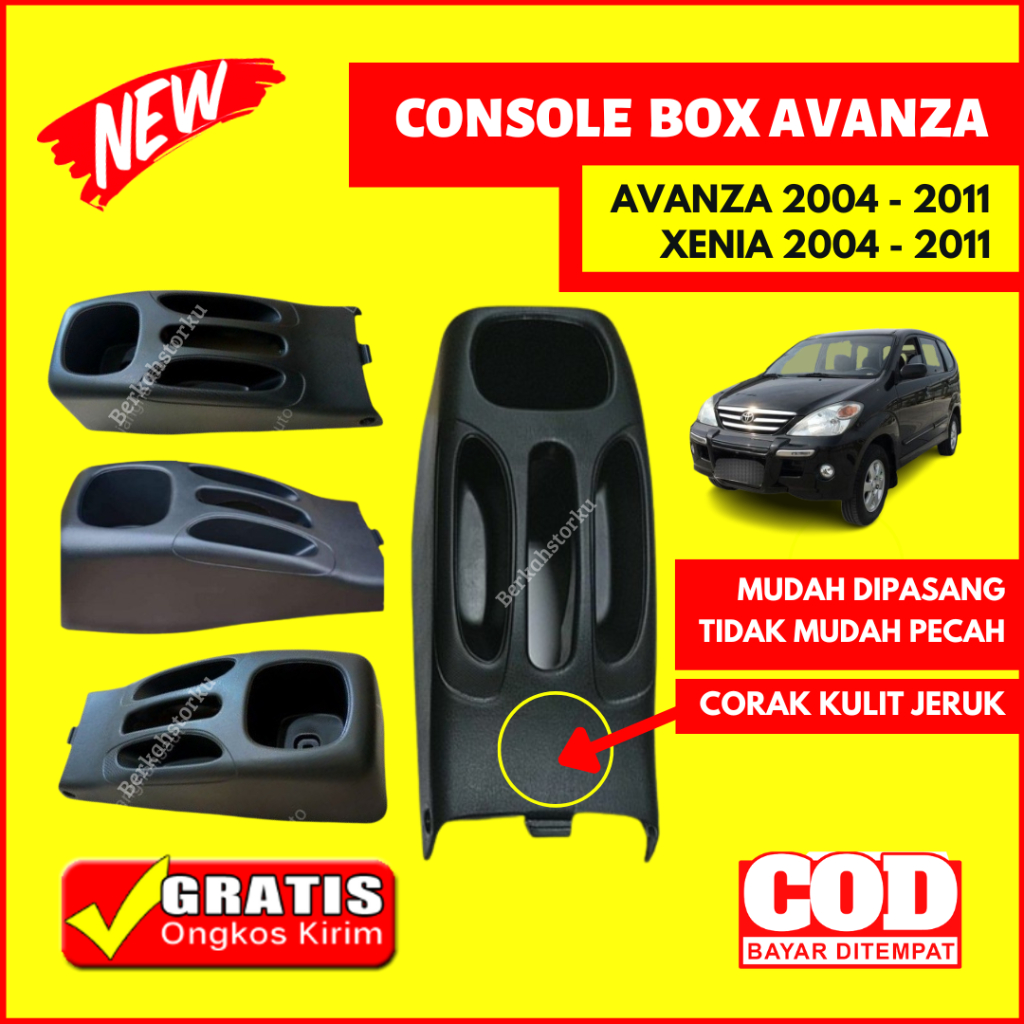 Jual Console Box Avanza Xenia Tahun 2004 Sampai 2011 Premium Bercorak