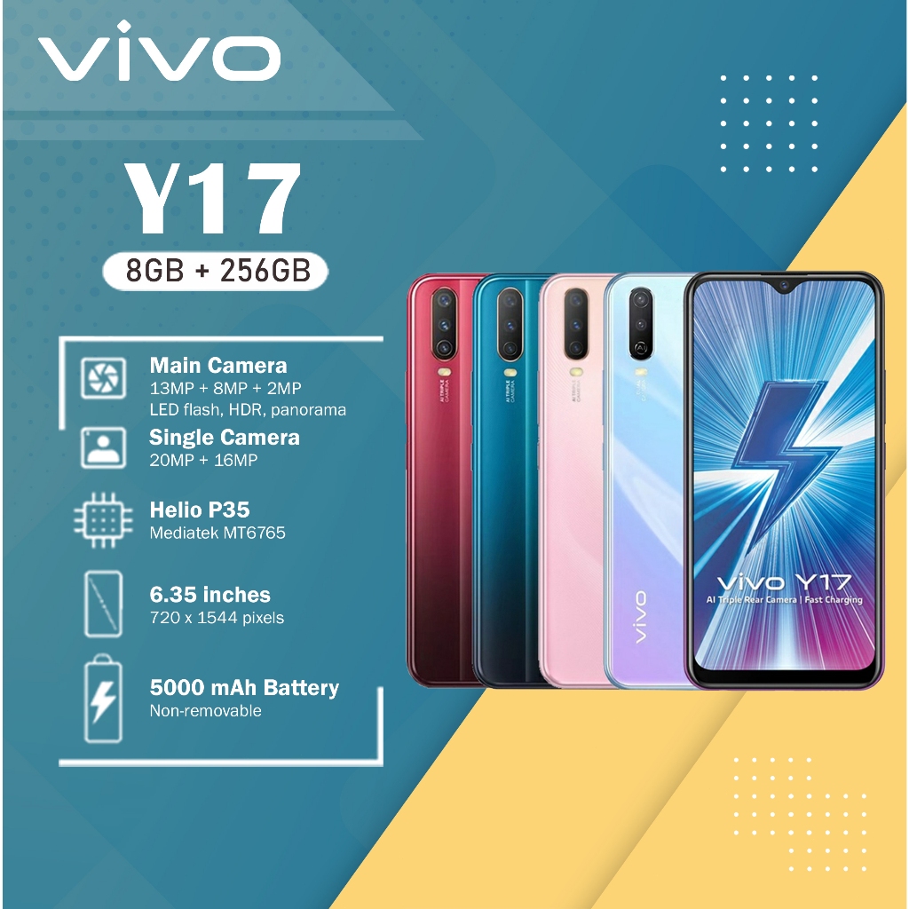 Jual Hp Vivo Y Ram Gb Garansi Tahun Shopee Indonesia