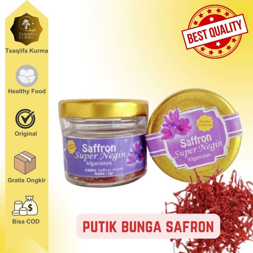 Jual Paket 1 Safron Super Negin Shopee Indonesia