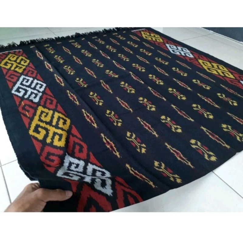 Jual Kain Tenun Blangket Jepara Motif Kalimantan Original Tenun