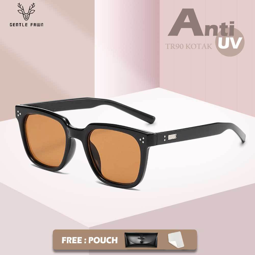 Jual Gentle Fawn Kacamata Sunglasses Hitam Anti Uv Anti Silau