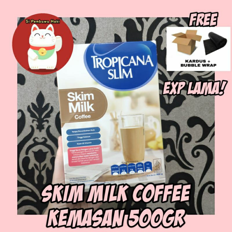 Jual TROPICANA SLIM Skim Milk Coffee 500gr Shopee Indonesia