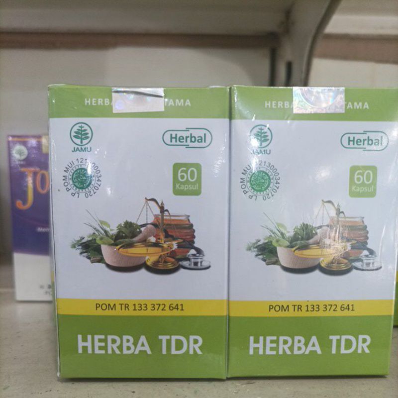 Jual HERBA TDR HERBAL GANGGUAN SUSAH TIDUR 60 KAPSUL HERBAL INSOMNIA