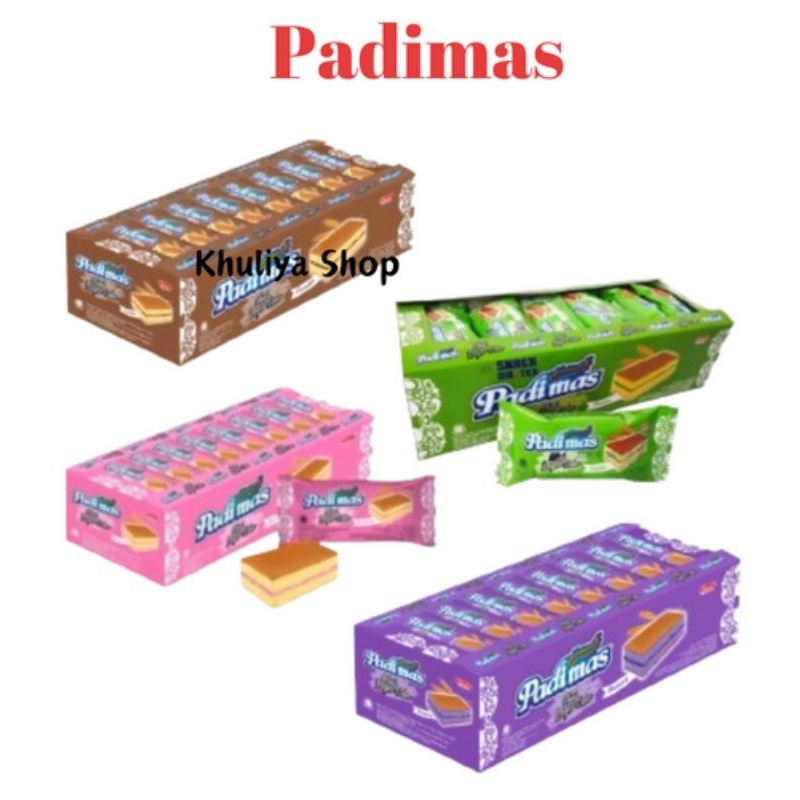 Jual Padimas Mini Layer Cake Padimas Mini Layer Cake Panjang Isi 24 Pcs