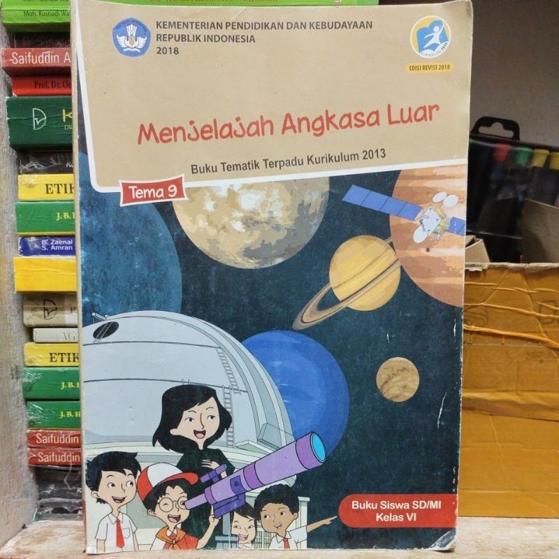 Jual Buku Tematik Terpadu Kelas Sd Tema Menjelajah Angkasa Luar