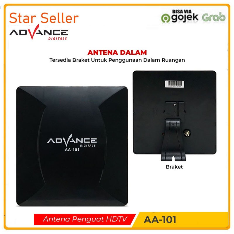 Jual Advance Aa Antena Indoor Outdoor Digital Analog Dalam Luar