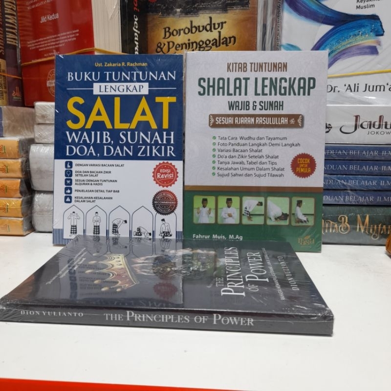 Jual Paket 3 Buku Tuntunan Lengkap Salat Wajib Sunnah Kita Tuntunan