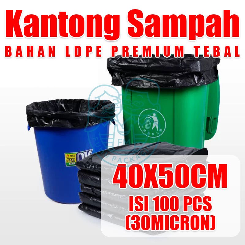 Jual Kresek Kantong Plastik Tempat Tong Sampah Rumah Kamar Kecil Sedang