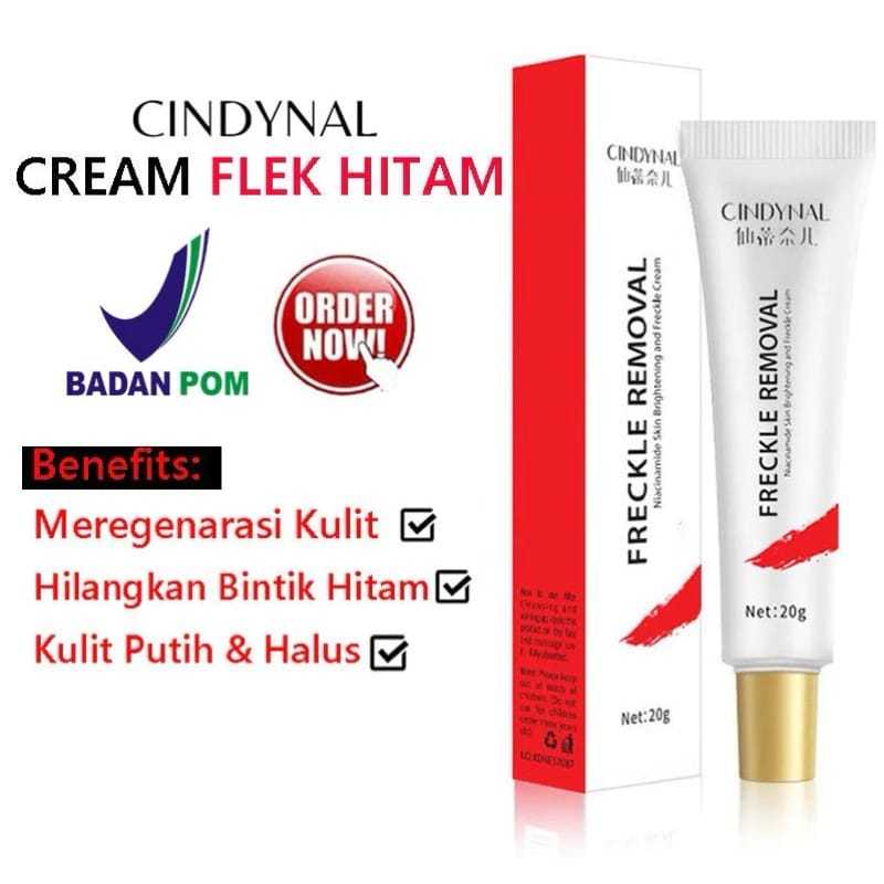 Jual Bpom Cindynal Penghilang Flek Bintik Noda Hitam Whitening Freckle