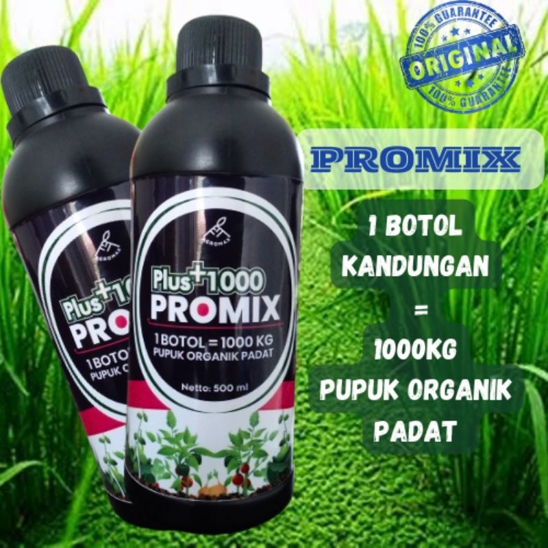 Jual PROMIX PUPUK 1000 Kg Pupuk Organik Padat Shopee Indonesia