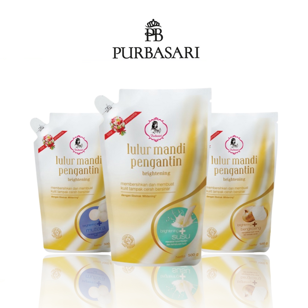 Jual Purbasari Lulur Mandi Pengantin 500gr Brightening With Extract