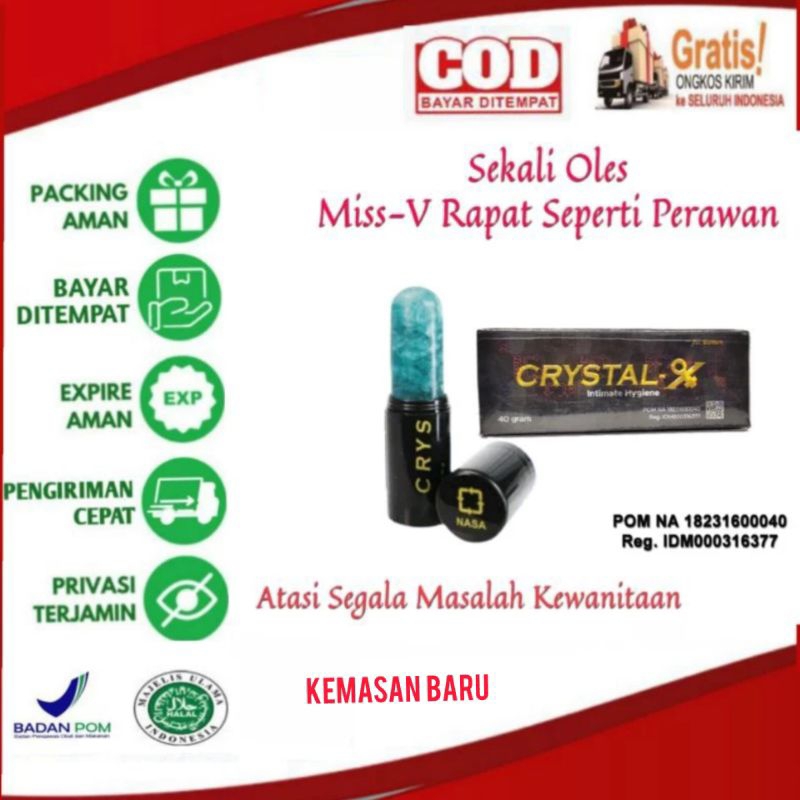 Jual Ncx Nasa Perapat Vagina Obat Keputihan Crystal X Perapat