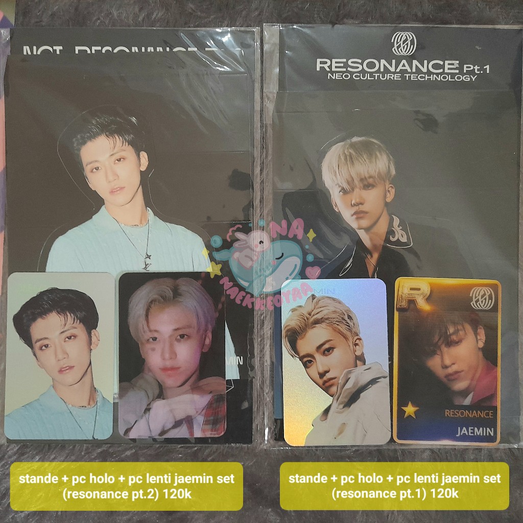 Jual MD Resonance Pt 1 Pt 2 Stande PC Holo Lenti Jaemin Set Stande