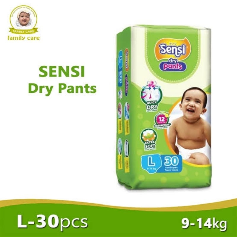 Jual SENSI Dry Pants L Isi 30 POPOK CELANA Shopee Indonesia