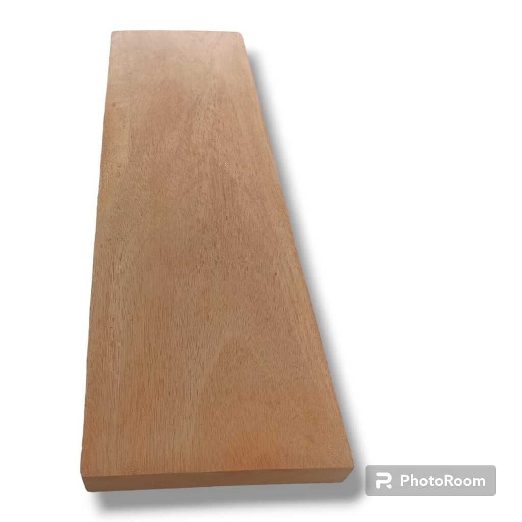 Jual Papan Kayu Dinding Ambalan Murah Mahoni Mahogany Tebal Cm Lebar