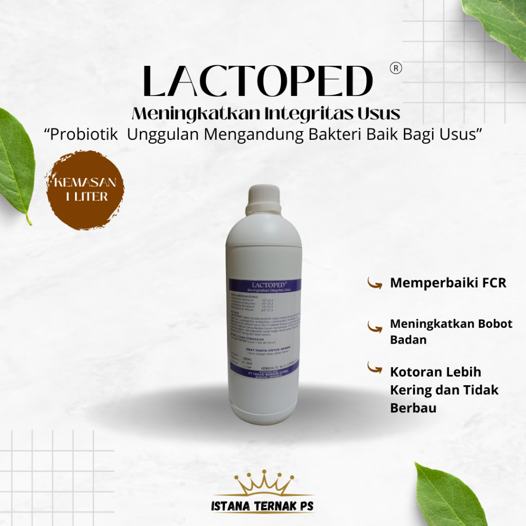 Jual Lactoped Probiotik Untuk Peternakan Liter Shopee Indonesia