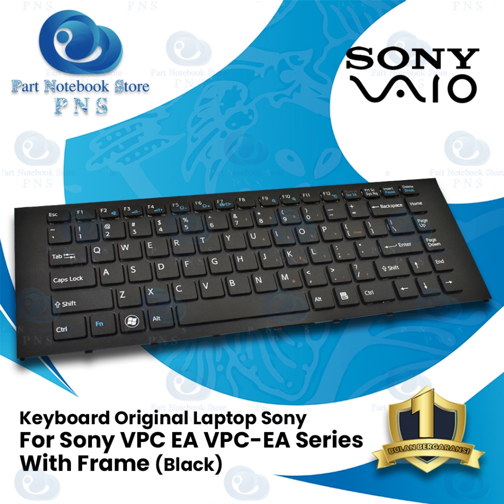 Jual Keyboard Original Sony Vaio Vpcea Vpc Ea Series With Frame Black