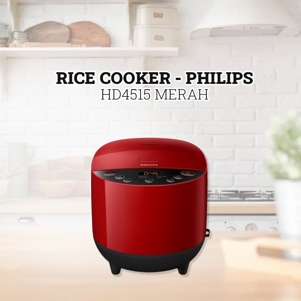 Jual Philips Rice Cooker Magicom Digital Hd Merah Shopee Indonesia